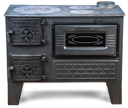 Отопительно-варочная печь МастерПечь ПВ-04 с духовым шкафом, 7,5 кВт в Липецке