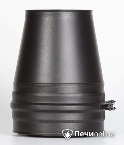 Комплектующие дымохода Schiedel Конус д250 PM25 (Черный) Permetr в Липецке