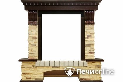 Портал для электрокамина Royal Flame Pierre Luxe угловой сланец под классический очаг в Липецке