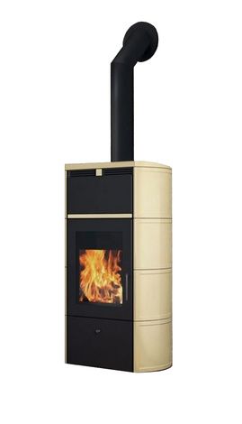 Печь-камин Edilkamin Flamma 24 kw V.A. Pergamena с Т/О в Липецке