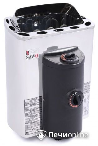 Электрокаменка для сауны Sawo Mini X MX-36NB-Z с пультом управления в Липецке
