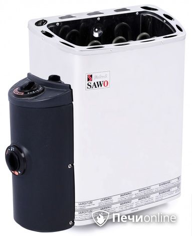 Электрокаменка для сауны Sawo Mini MN-30NB-Z со встроенным пультом управления в Липецке