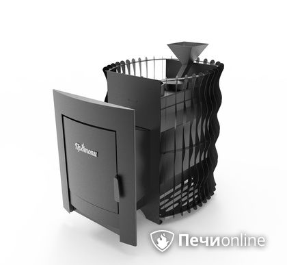 Дровяная банная печь Протопи Вулкан 18 Подкова в Липецке