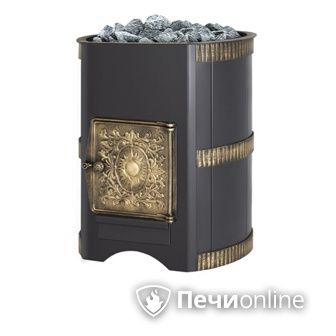 Дровяная банная печь Везувий Лава 22 (ДТ-4) без выноса в Липецке