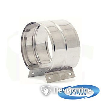  УМК Хомут обжимной D120 0.5 мм оцинковка в Липецке