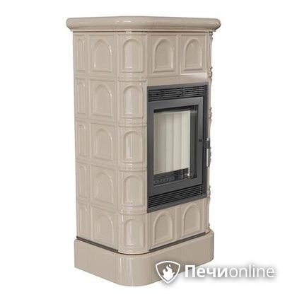 Печь-камин Kratki Blanka 8 kW stove кафельная крем в Липецке