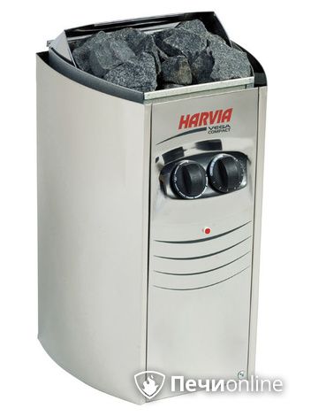 Электрокаменка для сауны Harvia Vega Compact ВС35 со встроенным пультом (HCB350400S) в Липецке